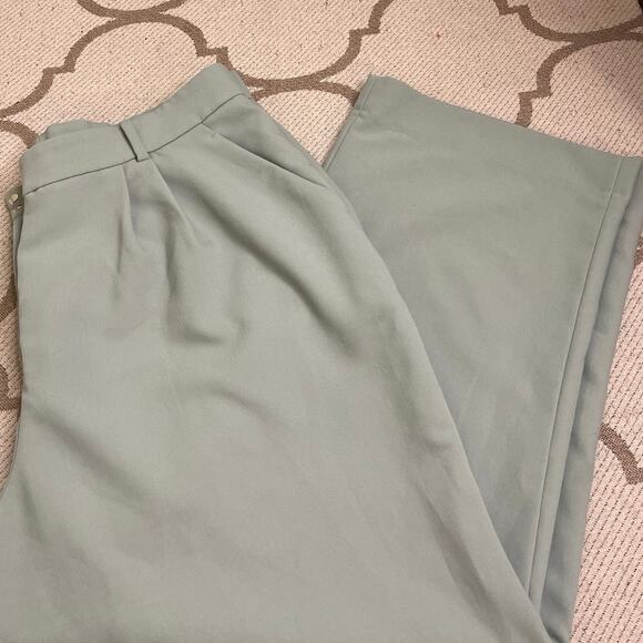 Abercrombie & Fitch Pants - Abercrombie & Fitch Curve Love A&F Sloane Tailored Wide Leg Pant, size 18 short
